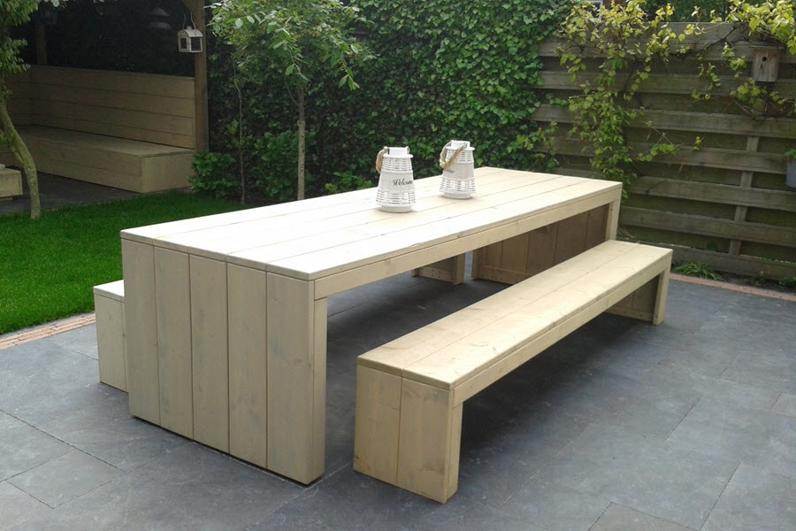 Fonkelnieuw Steigerhouten U-tafel - Steigerhouten meubelen - Wood Sixteen HL-23